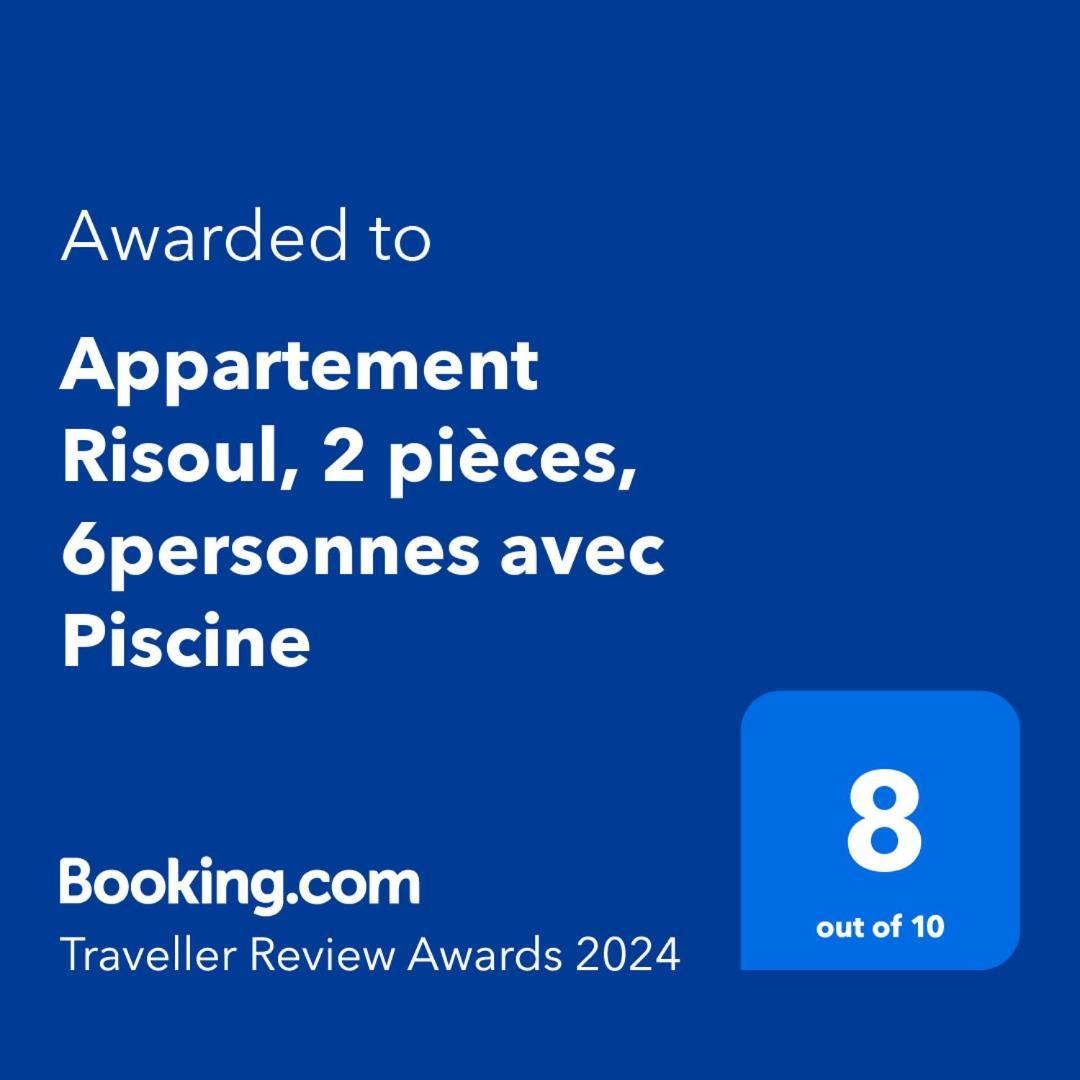 Pied Des Pistes, 2 Pieces, 6Pers, Piscine Et Sauna Risoul Dış mekan fotoğraf