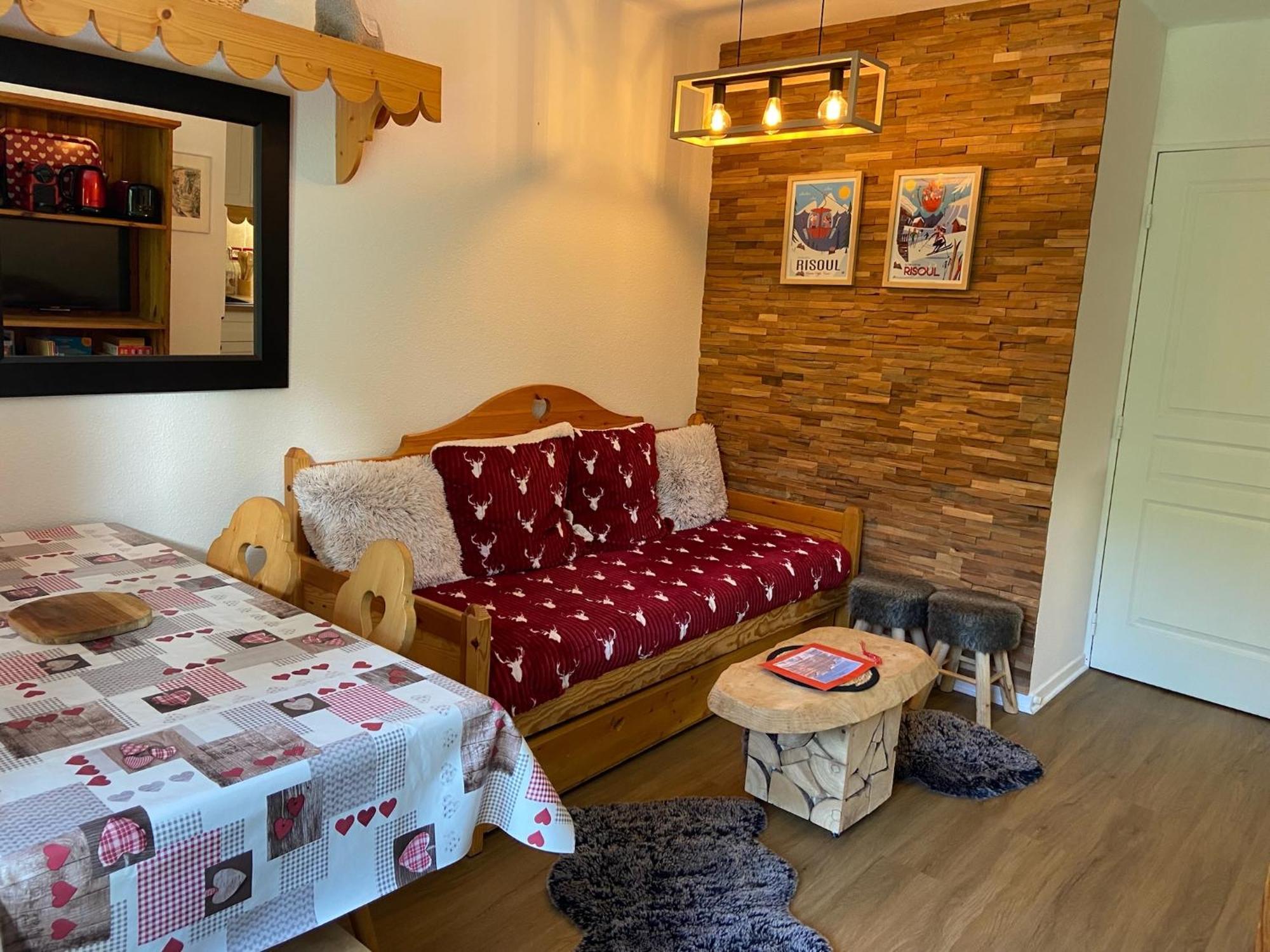 Pied Des Pistes, 2 Pieces, 6Pers, Piscine Et Sauna Risoul Dış mekan fotoğraf