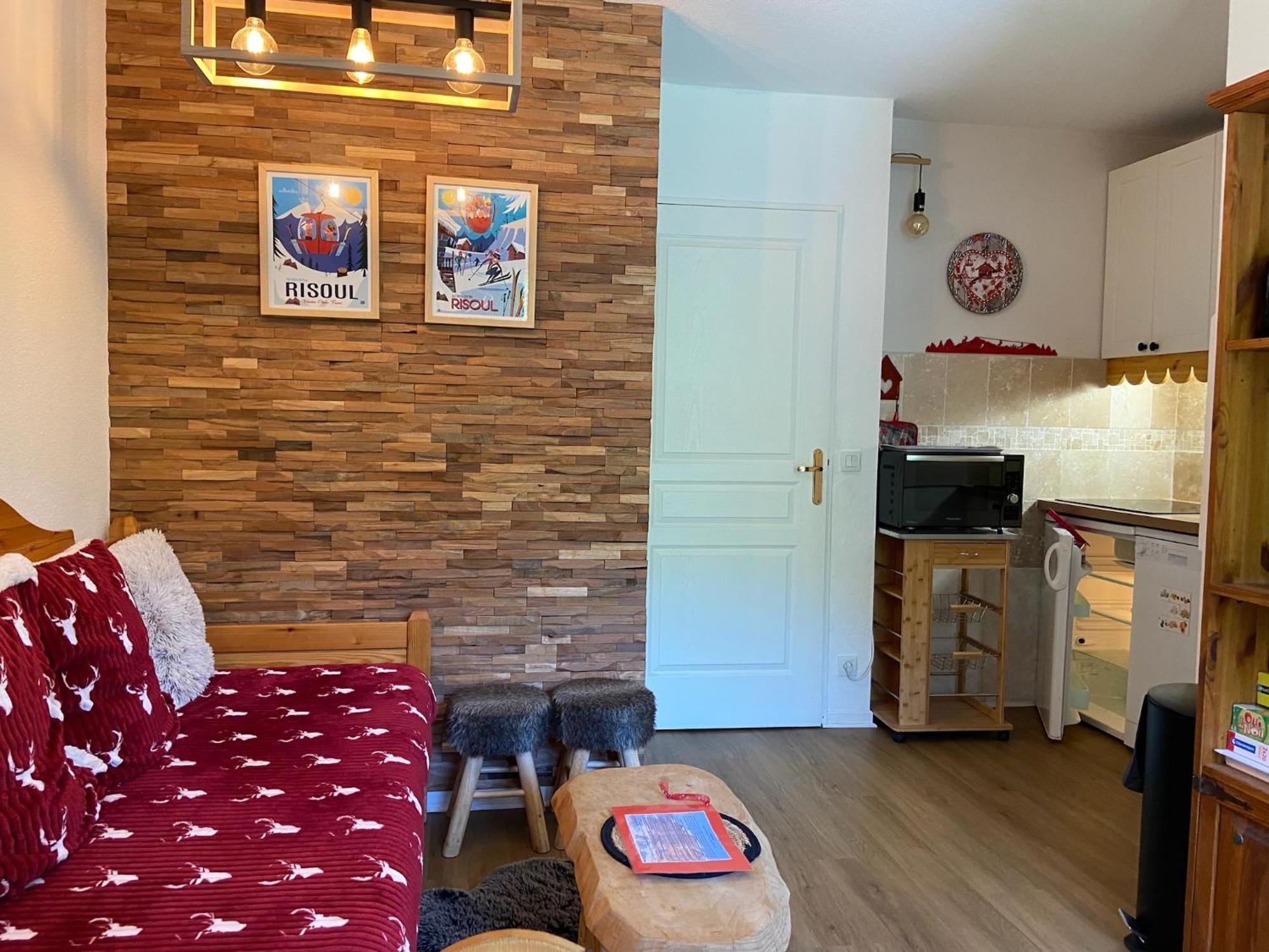 Pied Des Pistes, 2 Pieces, 6Pers, Piscine Et Sauna Risoul Dış mekan fotoğraf
